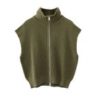 【アクアガレージ/aquagarage】の【最終値下げ価格】ハイネックジップニットベスト オリーブカーキ|ID: prp329100003785356 ipo3291000000033318507