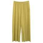 【アクアガレージ/aquagarage】の【最終値下げ価格】セルフカットランダムプリーツパンツ ライム|ID: prp329100003785361 ipo3291000000033318550