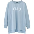 【アクアガレージ/aquagarage】の長袖ロゴTシャツ ペールブルー|ID: prp329100003785381 ipo3291000000024908536