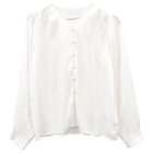 【アクアガレージ/aquagarage】の【最終値下げ価格】くるみボタンシャーリングブラウス オフホワイト|ID: prp329100003785383 ipo3291000000024908543
