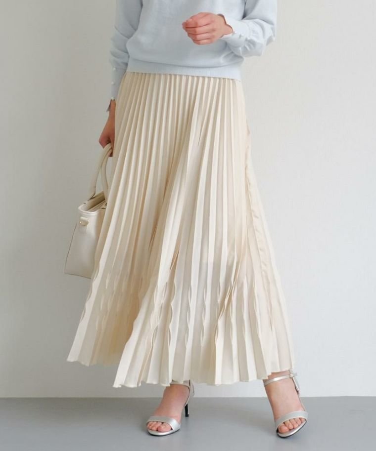 【アクアガレージ/aquagarage】の【最終値下げ価格】デントヘムプリーツロングスカートレディース 春 秋 人気、トレンドファッション・服の通販 founy(ファニー) 　ファッション　Fashion　レディースファッション　Fashion for Women　スカート　Skirts　ロングスカート　Long Skirts / Maxi & Midi Skirts　プチプライス・低価格　Affordable / Budget Price　プリーツ　Pleats, Pleated　マキシ　Maxi, Full Length　ロング　Long, Long-Length　春　Spring　秋　Autumn　 other-1|ID: prp329100003785400 ipo3291000000035647611