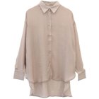 【アクアガレージ/aquagarage】の【最終値下げ価格】袖口スリットあきシアーシャツ グレージュ|ID: prp329100003785401 ipo3291000000033318630