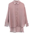 【アクアガレージ/aquagarage】の【最終値下げ価格】袖口スリットあきシアーシャツ ダスティピンク|ID: prp329100003785401 ipo3291000000033318631