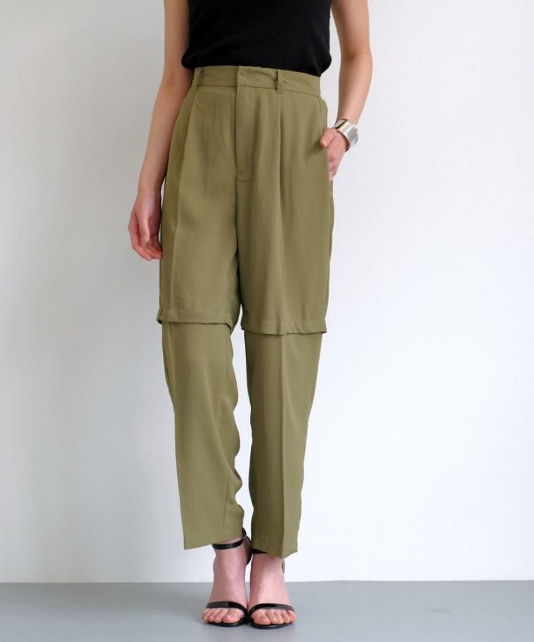 【アクアガレージ/aquagarage】の【最終値下げ価格】セパレートストレートパンツ 人気、トレンドファッション・服の通販 founy(ファニー) 　ファッション　Fashion　レディースファッション　Fashion for Women　パンツ　Pants & Trousers　ハーフ　Half, Half-Length　プチプライス・低価格　Affordable / Budget Price　 other-1|ID: prp329100003785410 ipo3291000000035647625