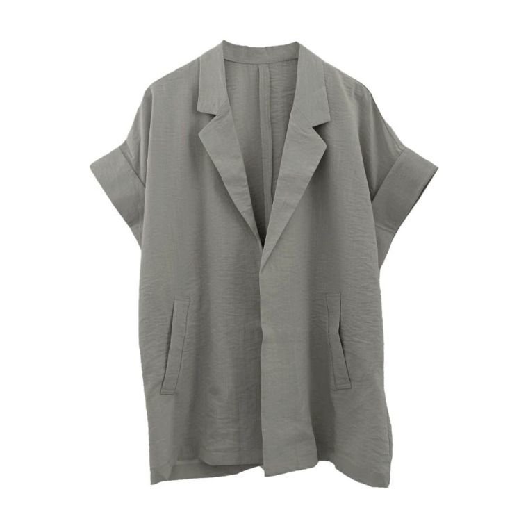 【アクアガレージ/aquagarage】の【 インテリア・キッズ・メンズ・レディースファッション・服の通販 founy(ファニー) 　ファッション　Fashion　レディースファッション　Fashion for Women　アウター　Coat / Outerwear Collection　レディースジャケット・軽アウター　Jackets　春　Spring　キャミ　Camisole, Cami Top　ショルダー　Shoulder, Shoulder Strap　ジャケット　Jacket, Outerwear　タンク　Tank Top, Sleeveless Top　デニム　Denim, Jeans Material　ドロップ　Drop Shoulder, Dropped Style　バランス　Balance, Style Balance　フロント　Front, Front Design　ボックス　Boxy, Box Shape　半袖　Short Sleeve, Half Sleeve　ロング　Long, Long-Length　楽ちん　Easy Fit, Comfortable　S/S・春夏　SS, Spring/Summer, Warm Season　送料無料　Free Shipping　プチプライス・低価格　Affordable / Budget Price　夏　Summer　旅行　Travel　オリーブ|ID: prp329100003785427 ipo3291000000031435688