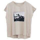 【アクアガレージ/aquagarage】のフォトプリントTシャツ ライトベージュ|ID: prp329100003785476 ipo3291000000024908947