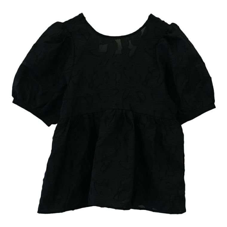 【アクアガレージ/aquagarage】のシアーペプラムブラウス 人気、トレンドファッション・服の通販 founy(ファニー) 　ファッション　Fashion　レディースファッション　Fashion for Women　トップス・カットソー　Cut & Sew Tops　シャツ・ブラウス・オフィスカジュアル　Elegant Blouses & Button-Ups　送料無料　Free Shipping　スリーブ　Sleeve, Long Sleeve / Short Sleeve　プチプライス・低価格　Affordable / Budget Price　ペプラム　Peplum, Flared Hem　リボン　Ribbon, Bow　夏　Summer　春　Spring　秋　Autumn　 other-1|ID: prp329100003785479 ipo3291000000024908958