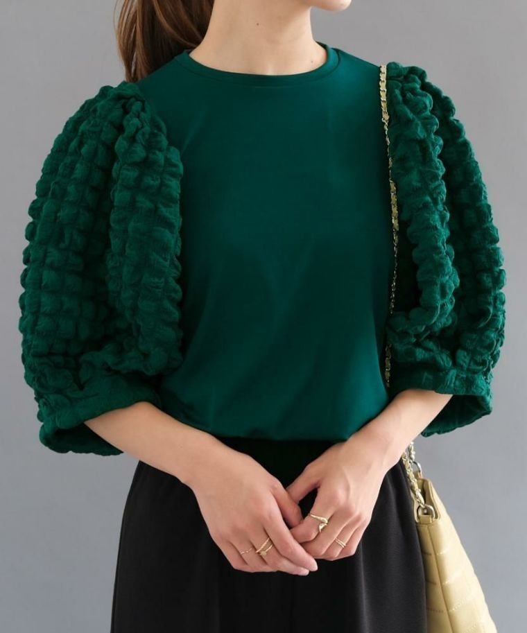 【アクアガレージ/aquagarage】の【最終値下げ価格】ポップコーンスリーブトップス 人気、トレンドファッション・服の通販 founy(ファニー) 　ファッション　Fashion　レディースファッション　Fashion for Women　トップス・カットソー　Cut & Sew Tops　シャツ・ブラウス・オフィスカジュアル　Elegant Blouses & Button-Ups　ロングTシャツ・Tシャツ　Longline T-Shirts & Tees　カットソー・ベーシックTシャツ　Cut-and-Sewn Tops / Stretch Tees & Basics　カットソー　Cut and Sewn Top　シンプル　Simple, Minimal　プチプライス・低価格　Affordable / Budget Price　 other-1|ID: prp329100003785483 ipo3291000000035646777