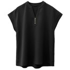 【アクアガレージ/aquagarage】のパール釦キーネックブラウス ブラック|ID: prp329100003785487 ipo3291000000024908989