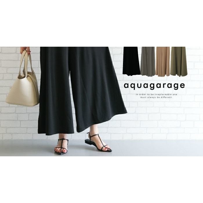 【アクアガレージ/aquagarage】のキャミオールインワン|ポケット付き×快適素材| インテリア・キッズ・メンズ・レディースファッション・服の通販 founy(ファニー) https://founy.com/ ファッション Fashion レディースファッション Fashion for Women ワンピース Dresses オールインワン・ワンピース Dresses and Jumpsuits インナー Innerwear カーディガン Cardigan, Knitwear ジョーゼット Georgette, Semi-Sheer Fabric ストレッチ Stretch, Stretchy Fabric 長袖 Long Sleeve, Full Sleeve ポケット Pocket, Pocket Detail ロング Long, Long-Length 送料無料 Free Shipping プチプライス・低価格 Affordable / Budget Price おすすめ Recommended / Our Picks 旅行 Travel |ID: prp329100003785489 ipo3291000000034094655