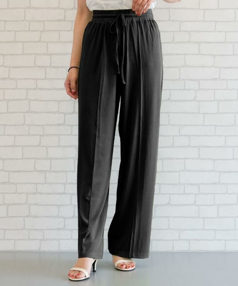 【アクアガレージ/aquagarage】の【999円祭り】リブカットソーリラックスドロストパンツ 人気、トレンドファッション・服の通販 founy(ファニー) 　ファッション　Fashion　レディースファッション　Fashion for Women　パンツ　Pants & Trousers　シンプル　Simple, Minimal　プチプライス・低価格　Affordable / Budget Price　夏　Summer　春　Spring　秋　Autumn　 other-1|ID: prp329100003785498 ipo3291000000035646811