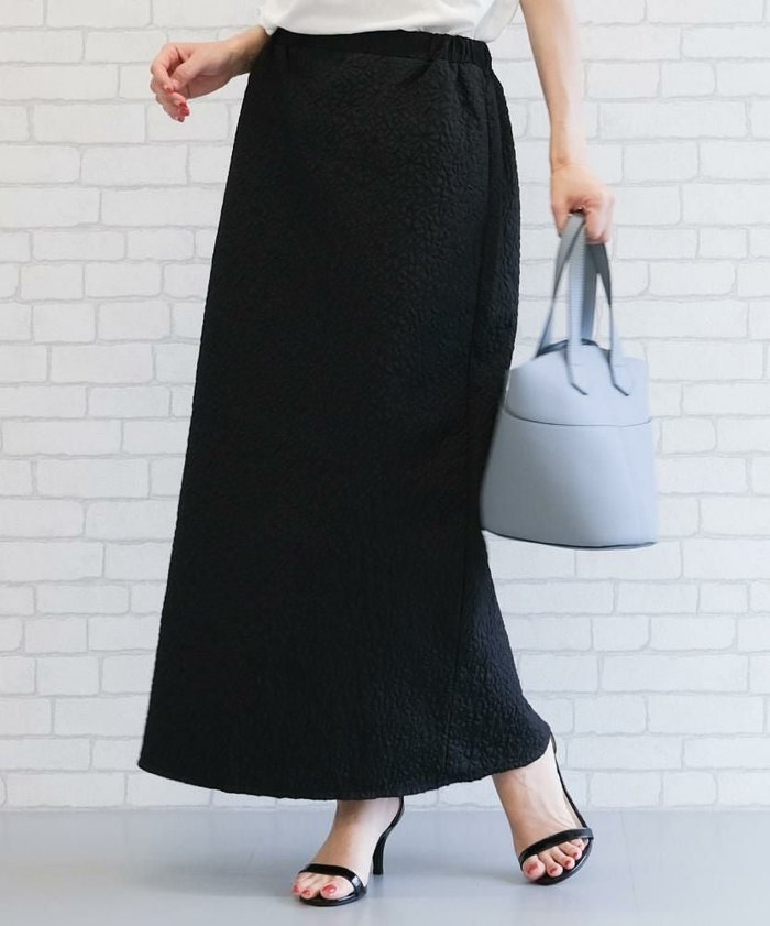 【アクアガレージ/aquagarage】の【最終値下げ価格】【セットアップ可】膨れジャガードナロースカート インテリア・キッズ・メンズ・レディースファッション・服の通販 founy(ファニー) https://founy.com/ ファッション Fashion レディースファッション Fashion for Women セットアップ Matching Sets スカート・ミニ/ミディ/マキシ Skirts / Mini, Midi & Maxi Skirts セットアップ Set-Up, Coordinated Outfit プチプライス・低価格 Affordable / Budget Price マキシ Maxi, Full Length ロング Long, Long-Length エレガント 上品 Elegant |ID: prp329100003785505 ipo3291000000035874247