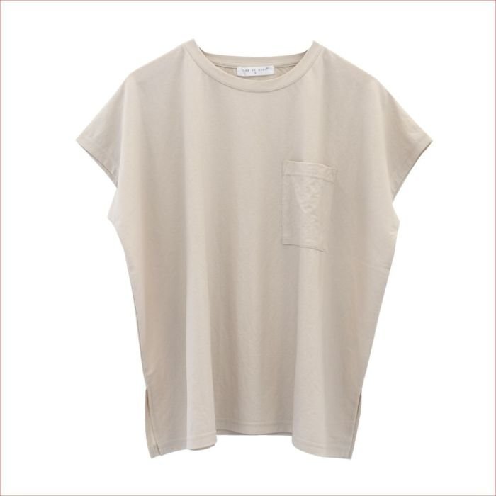 【アクアガレージ/aquagarage】の接触冷感BIG Tシャツ インテリア・キッズ・メンズ・レディースファッション・服の通販 founy(ファニー) 　ファッション　Fashion　レディースファッション　Fashion for Women　トップス・カットソー　Cut & Sew Tops　シャツ・ブラウス・オフィスカジュアル　Elegant Blouses & Button-Ups　ロングTシャツ・Tシャツ　Longline T-Shirts & Tees　カットソー・ベーシックTシャツ　Cut-and-Sewn Tops / Stretch Tees & Basics　カットソー　Cut and Sewn Top　ショルダー　Shoulder, Shoulder Strap　シンプル　Simple, Minimal　ダウン　Down, Puffer　デニム　Denim, Jeans Material　ドロップ　Drop Shoulder, Dropped Style　バランス　Balance, Style Balance　ポケット　Pocket, Pocket Detail　送料無料　Free Shipping　プチプライス・低価格　Affordable / Budget Price　おすすめ　Recommended / Our Picks　夏　Summer　ベージュ|ID: prp329100003785509 ipo3291000000024909066