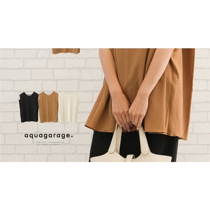 【アクアガレージ/aquagarage】の【最終値下げ価格】リネンライク2wayノースリーブチュニック インテリア・キッズ・メンズ・レディースファッション・服の通販 founy(ファニー) https://founy.com/ ファッション Fashion レディースファッション Fashion for Women トップス・カットソー Cut & Sew Tops キャミソール&ノースリーブ Camisoles & Sleeveless Tops チュニック Tunic, Long Top ノースリーブ Sleeveless, No-Sleeve プチプライス・低価格 Affordable / Budget Price |ID: prp329100003785521 ipo3291000000034094343