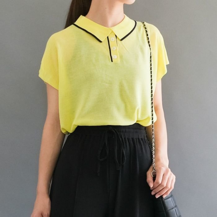 【アクアガレージ/aquagarage】の【最終値下げ価格】襟付きサマーニットト 人気、トレンドファッション・服の通販 founy(ファニー) 　ファッション　Fashion　レディースファッション　Fashion for Women　トップス・カットソー　Cut & Sew Tops　ニット　Knit Tops & Sweaters　スポーティ　Sporty, Casual Athletic　セーター　Sweater, Knitwear　プチプライス・低価格　Affordable / Budget Price　ボトム　Bottoms, Lower Wear　ポロシャツ　Polo Shirt, Collared Tee　エレガント 上品　Elegant　 other-1|ID: prp329100003785530 ipo3291000000035518309