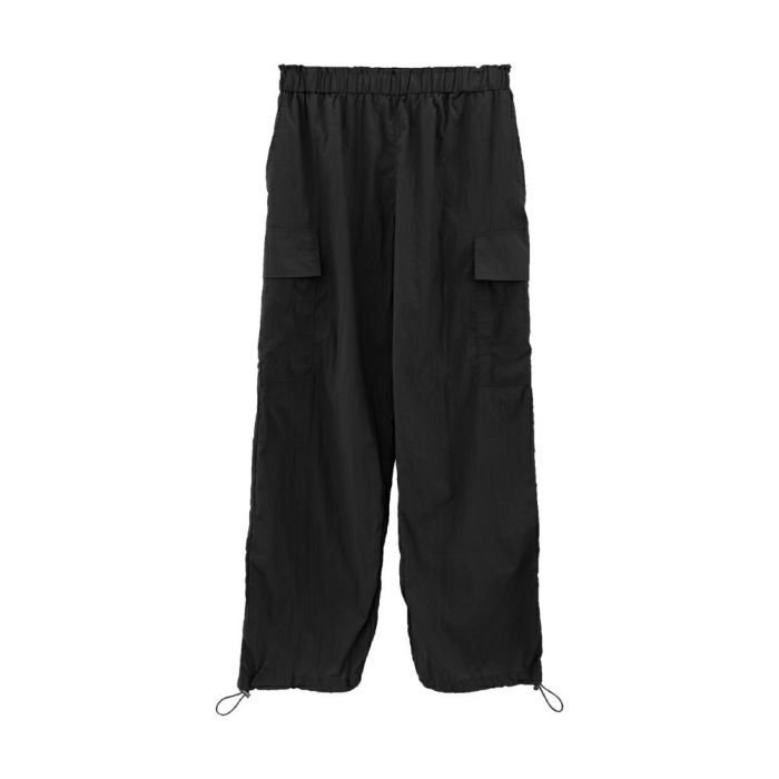 【アクアガレージ/aquagarage】のミリタリーナイロンカーゴパンツ インテリア・キッズ・メンズ・レディースファッション・服の通販 founy(ファニー) 　ファッション　Fashion　レディースファッション　Fashion for Women　パンツ　Pants & Trousers　送料無料　Free Shipping　プチプライス・低価格　Affordable / Budget Price　ブラック|ID: prp329100003785612 ipo3291000000024909485