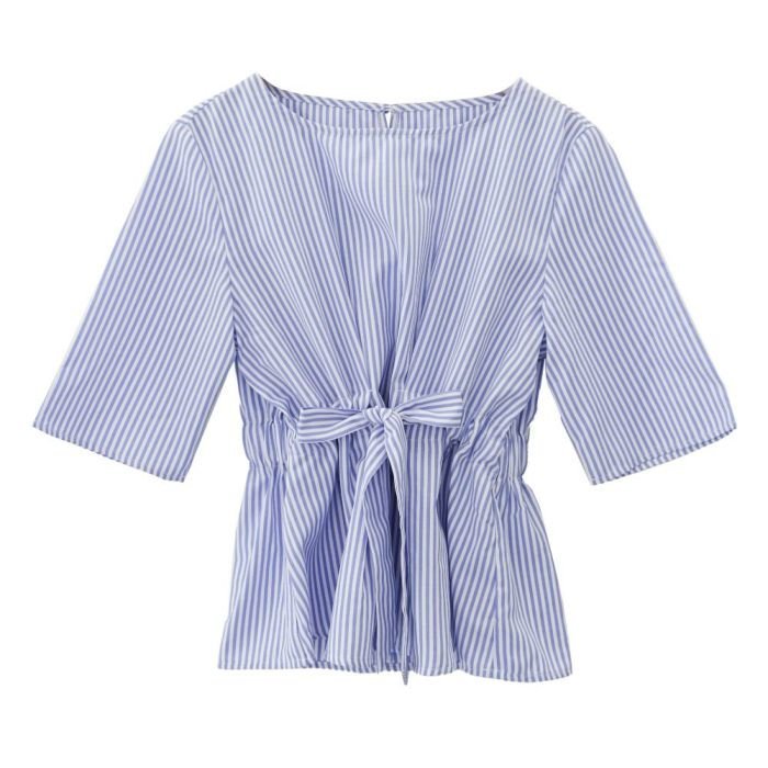 【アクアガレージ/aquagarage】のペプラムブラウス インテリア・キッズ・メンズ・レディースファッション・服の通販 founy(ファニー) https://founy.com/ ファッション Fashion レディースファッション Fashion for Women トップス・カットソー Cut & Sew Tops シャツ・ブラウス・オフィスカジュアル Elegant Blouses & Button-Ups 送料無料 Free Shipping ギャザー Gathered, Ruffled フロント Front, Front Design プチプライス・低価格 Affordable / Budget Price ペプラム Peplum, Flared Hem リボン Ribbon, Bow エレガント 上品 Elegant 夏 Summer 春 Spring |ID: prp329100003785618 ipo3291000000024909504