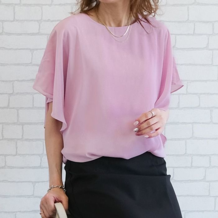 【アクアガレージ/aquagarage】の【最終値下げ価格】ドルマンスリーブシフォンブラウス 人気、トレンドファッション・服の通販 founy(ファニー) ファッション Fashion レディースファッション Fashion for Women トップス・カットソー Cut & Sew Tops シャツ・ブラウス・オフィスカジュアル Elegant Blouses & Button-Ups シンプル Simple, Minimal フリル Frill, Ruffle プチプライス・低価格 Affordable / Budget Price 夏 Summer 春 Spring other-1|ID: prp329100003785619 ipo3291000000035518316