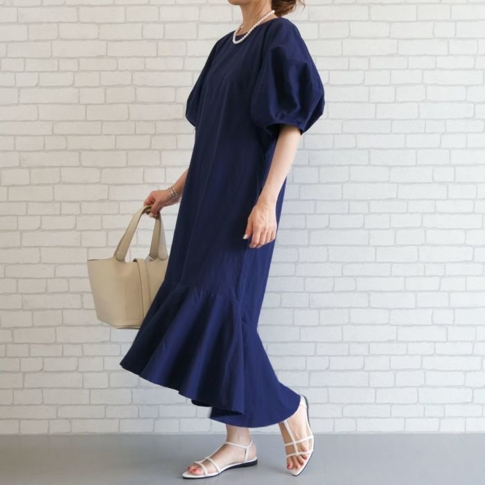 【アクアガレージ/aquagarage】の【最終値下げ価格】バルーン袖マーメイドワンピース インテリア・キッズ・メンズ・レディースファッション・服の通販 founy(ファニー) https://founy.com/ ファッション Fashion レディースファッション Fashion for Women ワンピース Dresses スリーブ Sleeve, Long Sleeve / Short Sleeve バルーン Balloon, Balloon Silhouette プチプライス・低価格 Affordable / Budget Price マキシ Maxi, Full Length マーメイド Mermaid, Fishtail Silhouette リラックス Relax, Relaxed Fit ロング Long, Long-Length |ID: prp329100003785621 ipo3291000000035646838