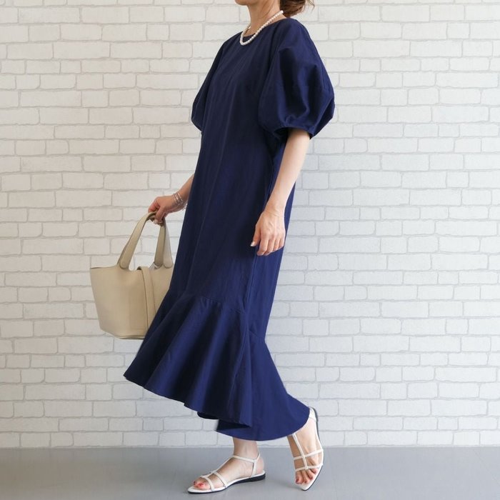 【アクアガレージ/aquagarage】の【最終値下げ価格】バルーン袖マーメイドワンピース インテリア・キッズ・メンズ・レディースファッション・服の通販 founy(ファニー) https://founy.com/ ファッション Fashion レディースファッション Fashion for Women ワンピース Dresses スリーブ Sleeve, Long Sleeve / Short Sleeve バルーン Balloon, Balloon Silhouette プチプライス・低価格 Affordable / Budget Price マキシ Maxi, Full Length マーメイド Mermaid, Fishtail Silhouette リラックス Relax, Relaxed Fit ロング Long, Long-Length |ID: prp329100003785621 ipo3291000000036318900