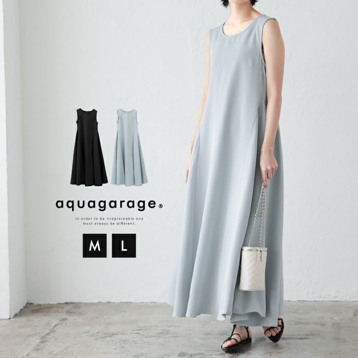 【アクアガレージ/aquagarage】の【最終値下げ価格】フレアマキシノースリーブワンピースM インテリア・キッズ・メンズ・レディースファッション・服の通販 founy(ファニー) https://founy.com/ ファッション Fashion レディースファッション Fashion for Women ワンピース Dresses おすすめ Recommended / Our Picks フィット Fit, Slim Fit プチプライス・低価格 Affordable / Budget Price マキシ Maxi, Full Length リゾート Resort, Vacation Style ロング Long, Long-Length 夏 Summer |ID: prp329100003785625 ipo3291000000036297231