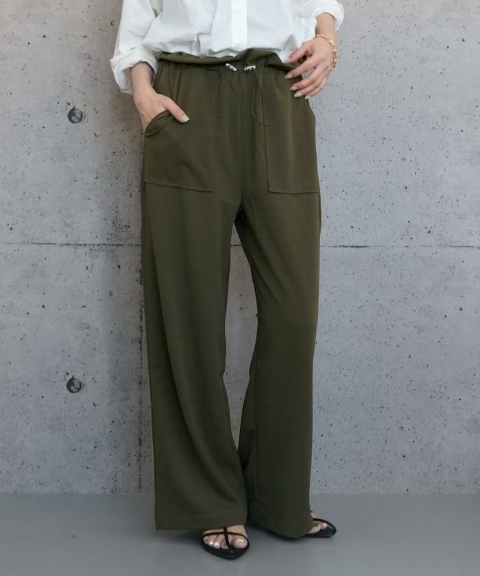 【アクアガレージ/aquagarage】の【999円祭り】【セットアップ可】ドローコードパンツ インテリア・キッズ・メンズ・レディースファッション・服の通販 founy(ファニー) https://founy.com/ ファッション Fashion レディースファッション Fashion for Women セットアップ Matching Sets レディースパンツ・ボトムス Pants & Trousers / Bottoms おすすめ Recommended / Our Picks セットアップ Set-Up, Coordinated Outfit トレンド Trend, Trending Now プチプライス・低価格 Affordable / Budget Price ロング Long, Long-Length |ID: prp329100003785653 ipo3291000000035671051