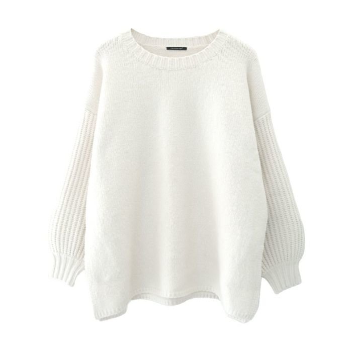 【アクアガレージ/aquagarage】のサイドスリットボリューム袖ニット インテリア・キッズ・メンズ・レディースファッション・服の通販 founy(ファニー) https://founy.com/ ファッション Fashion レディースファッション Fashion for Women トップス・カットソー Cut & Sew Tops ニット Knit Tops & Sweaters 送料無料 Free Shipping スリット Slit, Slit Detail セーター Sweater, Knitwear プチプライス・低価格 Affordable / Budget Price |ID: prp329100003785667 ipo3291000000024909697