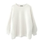 【アクアガレージ/aquagarage】のサイドスリットボリューム袖ニット ホワイト|ID: prp329100003785667 ipo3291000000024909698