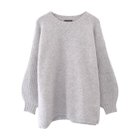 【アクアガレージ/aquagarage】のサイドスリットボリューム袖ニット グレー|ID: prp329100003785667 ipo3291000000024909700