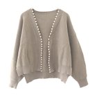 【アクアガレージ/aquagarage】の【最終値下げ価格】ダンボールニットパールカーディガン グレージュ|ID: prp329100003785668 ipo3291000000033318284