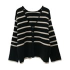 【アクアガレージ/aquagarage】の【最終値下げ価格】ワッフル編みダンボールニットカーディガン ブラック|ID: prp329100003785671 ipo3291000000033318295