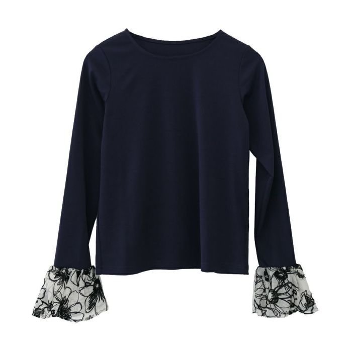 【アクアガレージ/aquagarage】の【最終値下げ価格】袖口フリルレースカットソー インテリア・キッズ・メンズ・レディースファッション・服の通販 founy(ファニー) https://founy.com/ ファッション Fashion レディースファッション WOMEN トップス・カットソー Tops/Tshirt シャツ/ブラウス Shirts/Blouses ロング / Tシャツ T-Shirts カットソー Cut and Sewn インナー Inner カットソー Cut And Sew プチプライス・低価格 Affordable エレガント 上品 Elegant |ID: prp329100003785682 ipo3291000000031554818
