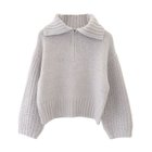 【アクアガレージ/aquagarage】の【最終値下げ価格】ビックカラーニットトップス ライトグレー|ID: prp329100003785691 ipo3291000000033318354