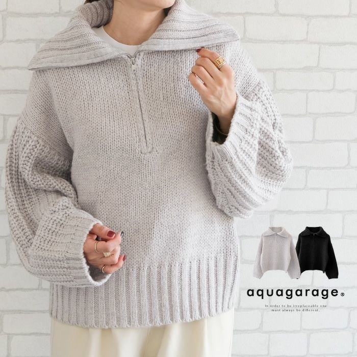 【アクアガレージ/aquagarage】の【最終値下げ価格】ビックカラーニットトップス 人気、トレンドファッション・服の通販 founy(ファニー)  ファッション Fashion レディースファッション Fashion for Women トップス・カットソー Cut & Sew Tops ニット Knit Tops & Sweaters セーター Sweater, Knitwear プチプライス・低価格 Affordable / Budget Price  other-1|ID: prp329100003785691 ipo3291000000034105849