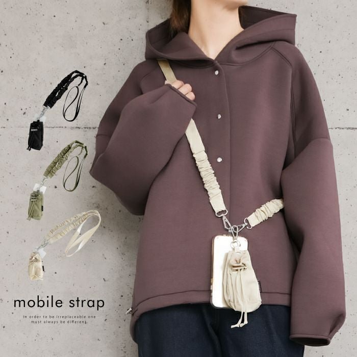 【アクアガレージ/aquagarage】の巾着ポーチ付きくしゅくしゅストラップ 人気、トレンドファッション・服の通販 founy(ファニー) 　ファッション　Fashion　レディースファッション　Fashion for Women　ポーチ&ミニバッグ　Pouches & Mini Bags　送料無料　Free Shipping　シンプル　Simple, Minimal　スマホ　Smartphone, Mobile Device　スマホケース　Smartphone Case　プチプライス・低価格　Affordable / Budget Price　ポーチ　Pouch, Small Case　ラップ　Wrap, Wrap Design　巾着　Drawstring Bag, Kinchaku　 other-1|ID: prp329100003785696 ipo3291000000036047395