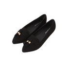 【アクアガレージ/aquagarage】の1.5cmインヒールローファー タッセル パンプス 人気、トレンドファッション・服の通販 founy(ファニー) ファッション Fashion レディースファッション Fashion for Women 送料無料 Free Shipping エナメル Patent Leather クラシカル Classical, Vintage-Inspired クロコ Crocodile, Croc Embossed シューズ Shoes, Footwear タッセル Tassel, Fringe フラット Flat, Flat Shoes プチプライス・低価格 Affordable / Budget Price thumbnail Aタイプ:スエード:ブラック|ID: prp329100003785741 ipo3291000000033051107