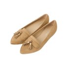 【アクアガレージ/aquagarage】の1.5cmインヒールローファー タッセル パンプス 人気、トレンドファッション・服の通販 founy(ファニー) ファッション Fashion レディースファッション Fashion for Women 送料無料 Free Shipping エナメル Patent Leather クラシカル Classical, Vintage-Inspired クロコ Crocodile, Croc Embossed シューズ Shoes, Footwear タッセル Tassel, Fringe フラット Flat, Flat Shoes プチプライス・低価格 Affordable / Budget Price thumbnail Aタイプ:スエード:ベージュ|ID: prp329100003785741 ipo3291000000033051110