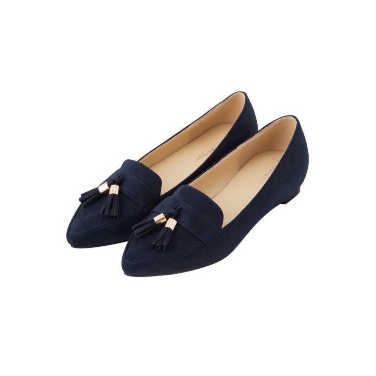 【アクアガレージ/aquagarage】の1.5cmインヒールローファー タッセル パンプス インテリア・キッズ・メンズ・レディースファッション・服の通販 founy(ファニー) ファッション Fashion レディースファッション Fashion for Women 送料無料 Free Shipping エナメル Patent Leather クラシカル Classical, Vintage-Inspired クロコ Crocodile, Croc Embossed シューズ Shoes, Footwear タッセル Tassel, Fringe フラット Flat, Flat Shoes プチプライス・低価格 Affordable / Budget Price Aタイプ:スエード:ネイビー|ID: prp329100003785741 ipo3291000000033051112