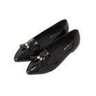 【アクアガレージ/aquagarage】の1.5cmインヒールローファー タッセル パンプス 人気、トレンドファッション・服の通販 founy(ファニー) ファッション Fashion レディースファッション Fashion for Women 送料無料 Free Shipping エナメル Patent Leather クラシカル Classical, Vintage-Inspired クロコ Crocodile, Croc Embossed シューズ Shoes, Footwear タッセル Tassel, Fringe フラット Flat, Flat Shoes プチプライス・低価格 Affordable / Budget Price thumbnail Aタイプ:エナメル:ブラック|ID: prp329100003785741 ipo3291000000033051117