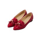 【アクアガレージ/aquagarage】の1.5cmインヒールローファー タッセル パンプス 人気、トレンドファッション・服の通販 founy(ファニー) ファッション Fashion レディースファッション Fashion for Women 送料無料 Free Shipping エナメル Patent Leather クラシカル Classical, Vintage-Inspired クロコ Crocodile, Croc Embossed シューズ Shoes, Footwear タッセル Tassel, Fringe フラット Flat, Flat Shoes プチプライス・低価格 Affordable / Budget Price thumbnail Aタイプ:エナメル:レッド|ID: prp329100003785741 ipo3291000000033051122