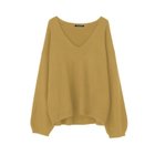 【アクアガレージ/aquagarage】の【最終値下げ価格】ボリューム袖Vネックニットトップス ジンジャー|ID: prp329100003785822 ipo3291000000033318023
