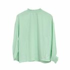 【アクアガレージ/aquagarage】の【999円祭り】フリルスタンドカラーシフォン生地ブラウス 無地:ミント|ID: prp329100003785845 ipo3291000000024910326