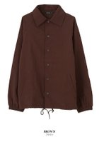 【アクアガレージ/aquagarage】の【最終値下げ価格】ゆったりシルエットコーチジャケット ブラウン|ID: prp329100003785915 ipo3291000000033318049