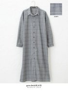 【アクアガレージ/aquagarage】の【最終値下げ価格】無地orチェック柄ロング丈シャツワンピ グレンチェック:ブラック|ID: prp329100003785933 ipo3291000000033318093