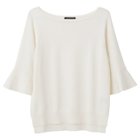 【アクアガレージ/aquagarage】のフレアスリーブサマーニット 人気、トレンドファッション・服の通販 founy(ファニー) ファッション Fashion レディースファッション Fashion for Women トップス・カットソー Cut & Sew Tops ニット Knit Tops & Sweaters 送料無料 Free Shipping エレガント 上品 Elegant サマー Summer, Summer Style スリット Slit, Slit Detail スリーブ Sleeve, Long Sleeve / Short Sleeve セーター Sweater, Knitwear フレア Flare, Flared プチプライス・低価格 Affordable / Budget Price thumbnail オフホワイト|ID: prp329100003785961 ipo3291000000024910683