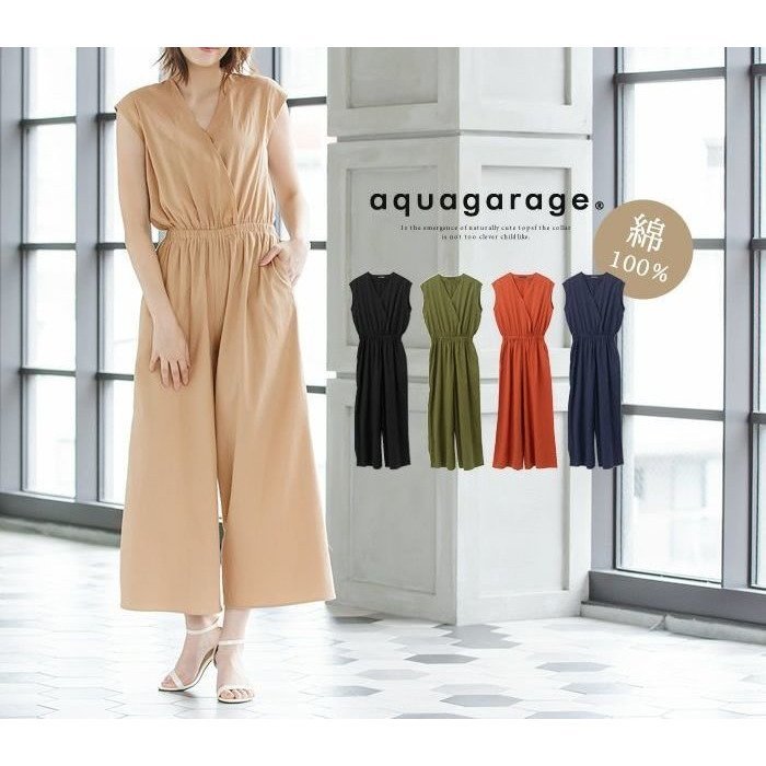 【アクアガレージ/aquagarage】の【最終値下げ価格】カシュクールデザインブラウジングコンビネゾン ジャンプスーツ 人気、トレンドファッション・服の通販 founy(ファニー) 　ファッション　Fashion　レディースファッション　Fashion for Women　ワンピース　Dresses　オールインワン・ワンピース　Dresses and Jumpsuits　おすすめ　Recommended / Our Picks　コンビネゾン　Jumpsuit, All-in-One　スーツ　Suit, Formalwear　プチプライス・低価格　Affordable / Budget Price　 other-1|ID: prp329100003785975 ipo3291000000034094270