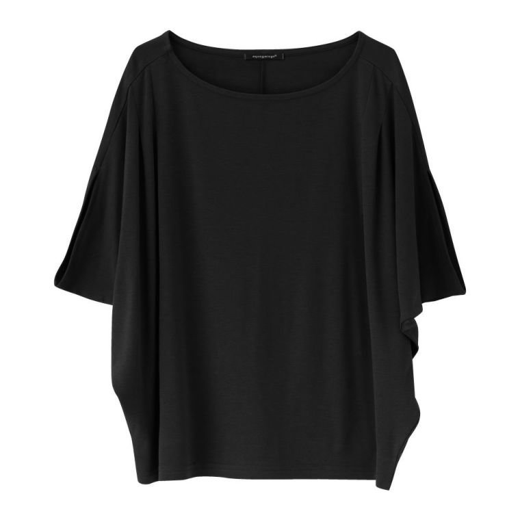 【アクアガレージ/aquagarage】のひんやり涼感のスリットスリーブトップス インテリア・キッズ・メンズ・レディースファッション・服の通販 founy(ファニー) ファッション Fashion レディースファッション Fashion for Women トップス・カットソー Cut & Sew Tops シャツ・ブラウス・オフィスカジュアル Elegant Blouses & Button-Ups ロングTシャツ・Tシャツ Longline T-Shirts & Tees カットソー・ベーシックTシャツ Cut-and-Sewn Tops / Stretch Tees & Basics 送料無料 Free Shipping カットソー Cut and Sewn Top ドレープ Drape, Draping Fabric プチプライス・低価格 Affordable / Budget Price ルーズ Loose, Oversized ブラック|ID: prp329100003786009 ipo3291000000024910903