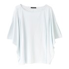 【アクアガレージ/aquagarage】のひんやり涼感のスリットスリーブトップス 人気、トレンドファッション・服の通販 founy(ファニー) ファッション Fashion レディースファッション Fashion for Women トップス・カットソー Cut & Sew Tops シャツ・ブラウス・オフィスカジュアル Elegant Blouses & Button-Ups ロングTシャツ・Tシャツ Longline T-Shirts & Tees カットソー・ベーシックTシャツ Cut-and-Sewn Tops / Stretch Tees & Basics 送料無料 Free Shipping カットソー Cut and Sewn Top ドレープ Drape, Draping Fabric プチプライス・低価格 Affordable / Budget Price ルーズ Loose, Oversized thumbnail アイスブルー|ID: prp329100003786009 ipo3291000000024910904