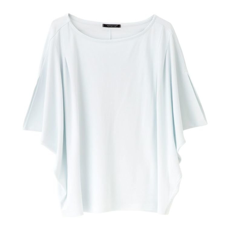【アクアガレージ/aquagarage】のひんやり涼感のスリットスリーブトップス インテリア・キッズ・メンズ・レディースファッション・服の通販 founy(ファニー) ファッション Fashion レディースファッション Fashion for Women トップス・カットソー Cut & Sew Tops シャツ・ブラウス・オフィスカジュアル Elegant Blouses & Button-Ups ロングTシャツ・Tシャツ Longline T-Shirts & Tees カットソー・ベーシックTシャツ Cut-and-Sewn Tops / Stretch Tees & Basics 送料無料 Free Shipping カットソー Cut and Sewn Top ドレープ Drape, Draping Fabric プチプライス・低価格 Affordable / Budget Price ルーズ Loose, Oversized アイスブルー|ID: prp329100003786009 ipo3291000000024910904