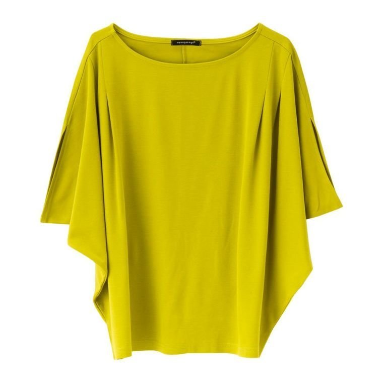 【アクアガレージ/aquagarage】のひんやり涼感のスリットスリーブトップス インテリア・キッズ・メンズ・レディースファッション・服の通販 founy(ファニー) ファッション Fashion レディースファッション Fashion for Women トップス・カットソー Cut & Sew Tops シャツ・ブラウス・オフィスカジュアル Elegant Blouses & Button-Ups ロングTシャツ・Tシャツ Longline T-Shirts & Tees カットソー・ベーシックTシャツ Cut-and-Sewn Tops / Stretch Tees & Basics 送料無料 Free Shipping カットソー Cut and Sewn Top ドレープ Drape, Draping Fabric プチプライス・低価格 Affordable / Budget Price ルーズ Loose, Oversized イエロー|ID: prp329100003786009 ipo3291000000024910906